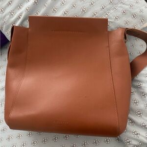 Everlane Tan Leather Shoulder Bag
